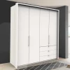 Wohnen Kleiderschrank fürs Schlafzimmer in Weiß - Donpiave