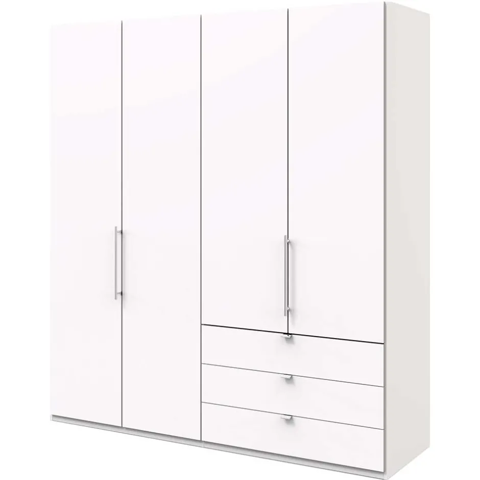 Wohnen Kleiderschrank fürs Schlafzimmer in Weiß - Donpiave