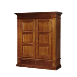 Wohnen Kleiderschrank Gargano in Kirschbaumfarben