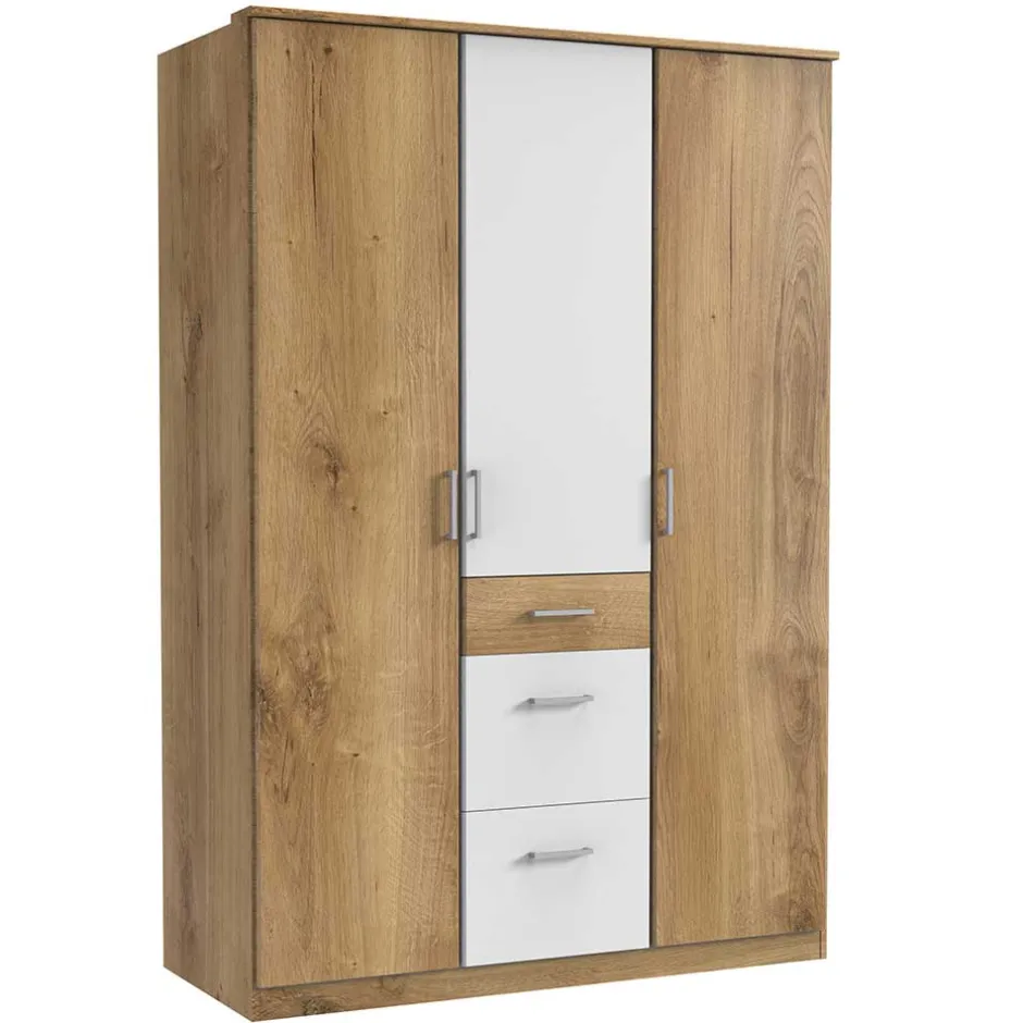 Kleiderschrank in Holzoptik Plankeneiche - Curacao^Wohnen Outlet