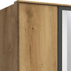 Kleiderschrank in Plankeneiche Holzoptik - Leviza^Wohnen Clearance