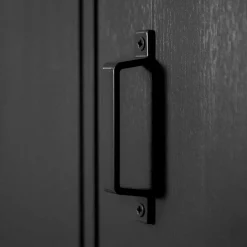 Wohnen Kleiderschrank in Spind Optik aus Holz und Holzwerkstoff - Tivegos