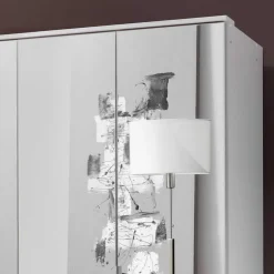 Wohnen Kleiderschrank Mellevos in Weiß