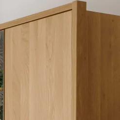 Kleiderschrank mit 4 Türen in Eiche - Emdsiva^Wohnen Hot