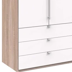 Kleiderschrank mit 150cm Breite in Weiß - Vaclyn^Wohnen Best