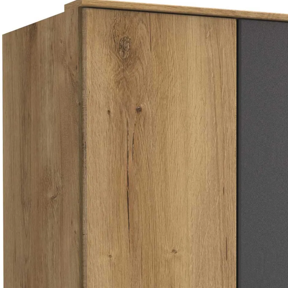 Kleiderschrank mit drei Schubladen & drei Türen - Leviza I^Wohnen Online