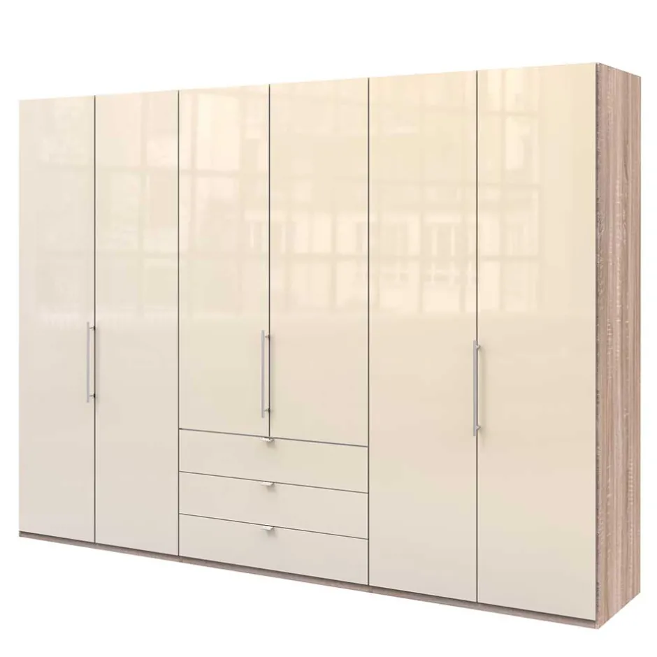 Kleiderschrank mit drei Schubladen & Falttüren - Rativian II^Wohnen Online