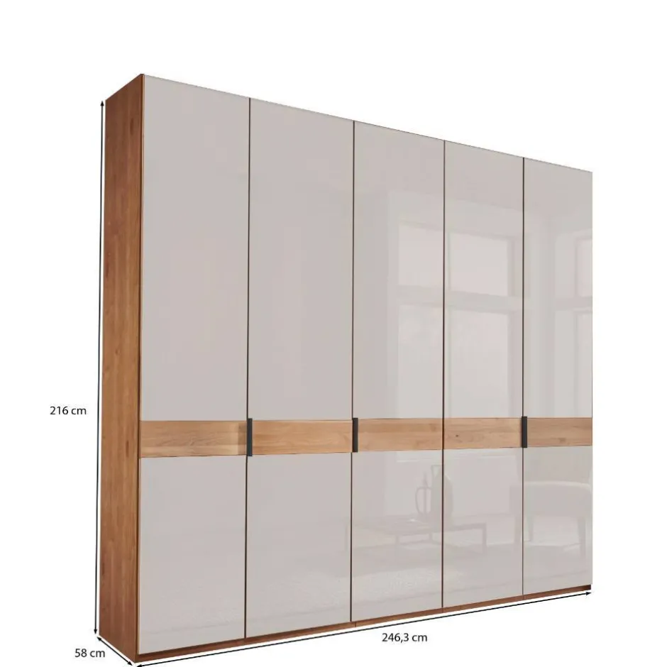 Wohnen Kleiderschrank mit fünf Türen - Dilacco