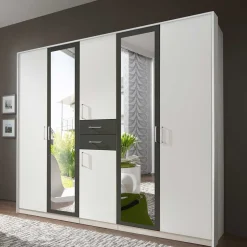 Wohnen Kleiderschrank mit Spiegel modern - Nikaragva