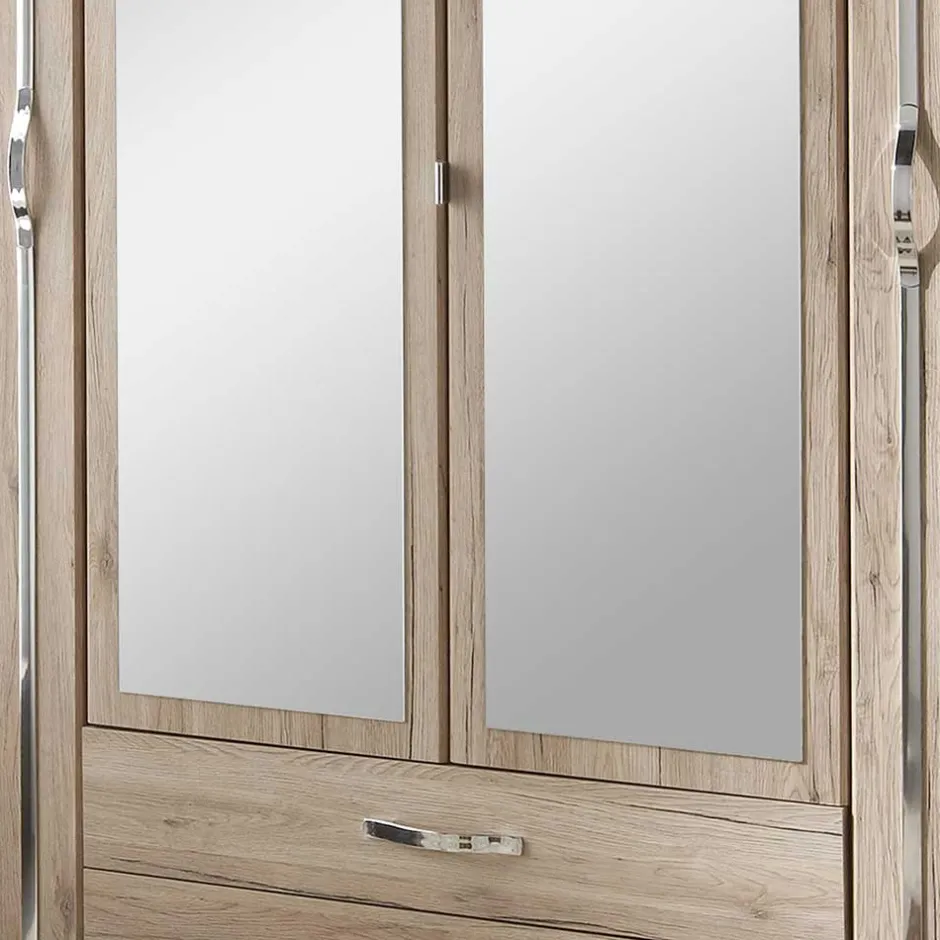 Kleiderschrank mit zwei Schubladen & vier Türen - Lagunara^Wohnen