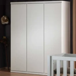 Kleiderschrank Raven in Weiß lackiert^Wohnen Discount