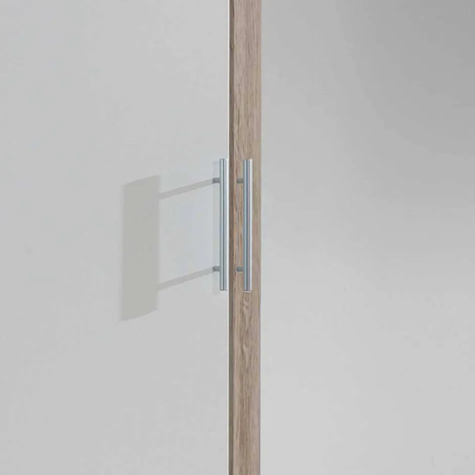 Kleiderschrank Schlafzimmerschrank mit Spiegel - Turino^Wohnen New