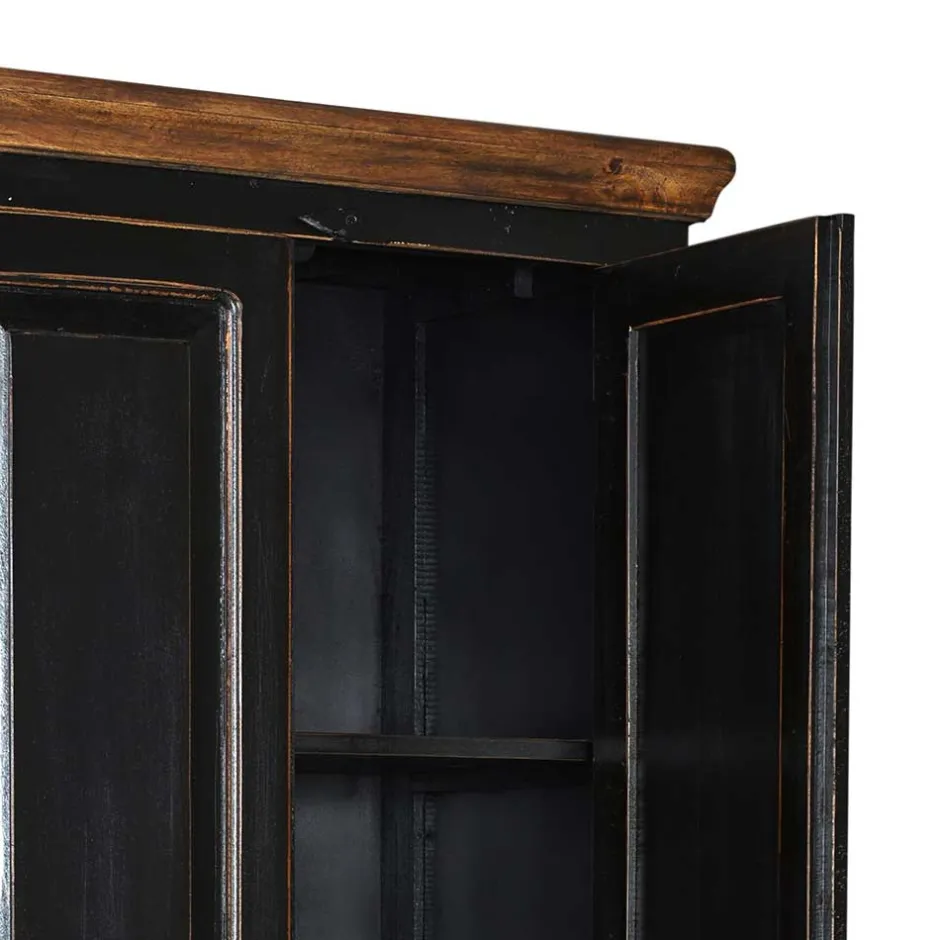 Kleiderschrank Sentiments in Schwarz^Wohnen Clearance