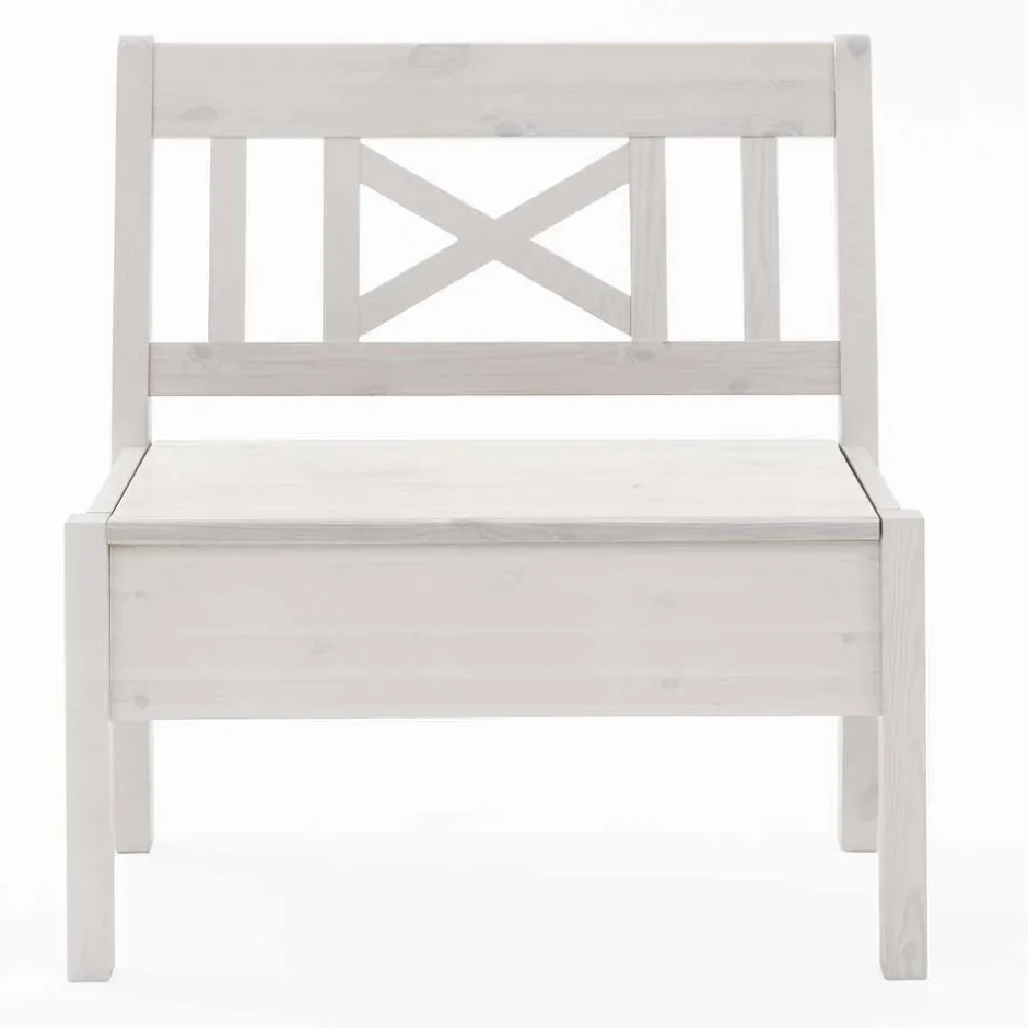 Kleine Landhaus Bank Onesti mit Truhe^Wohnen Best