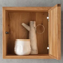 Kleiner Hängeschrank aus Wildeiche Massivholz - Acapella^Wohnen Clearance