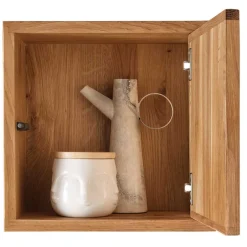 Kleiner Hängeschrank aus Wildeiche Massivholz - Acapella^Wohnen Clearance