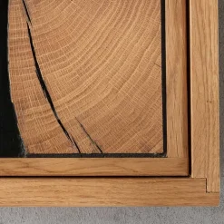 Kleiner Hängeschrank aus Wildeiche Massivholz - Acapella^Wohnen Clearance