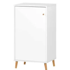 Kleiner Ordnerschrank in Weiß - 1-türig - Obtin^Wohnen Sale