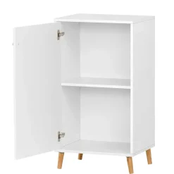 Kleiner Ordnerschrank in Weiß - 1-türig - Obtin^Wohnen Sale
