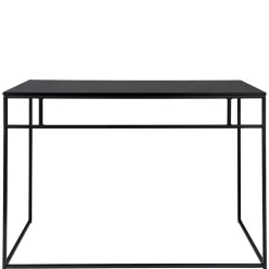 Wohnen Kleiner Schreibtisch in Schwarz 100x45 - Fiorda