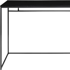 Wohnen Kleiner Schreibtisch in Schwarz 100x45 - Fiorda