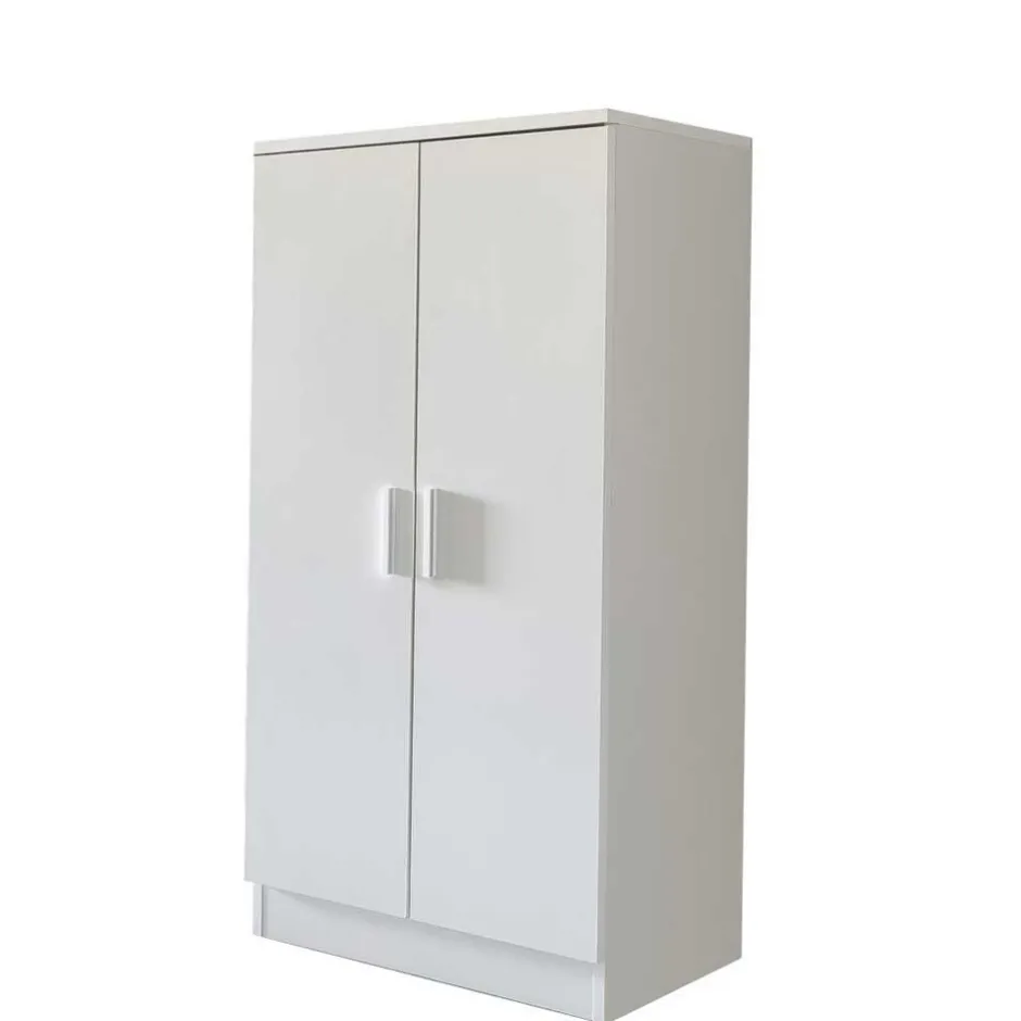 Wohnen Kleiner Schuhschrank mit Doppeltür Atricia in Weiß