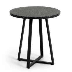 Wohnen Kleiner Tisch in Rund aus Terazzo Stein - Gracelino