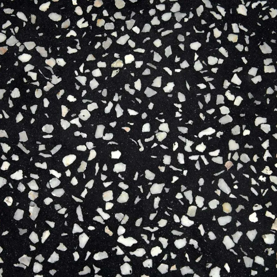 Wohnen Kleiner Tisch in Rund aus Terazzo Stein - Gracelino