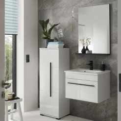 Kleines Badmöbel Set in Weiß - Ingmesan (dreiteilig)^Wohnen Online
