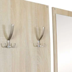 Kleines Flurmöbel Set im Holz Look - Aberdeen (dreiteilig)^Wohnen Discount