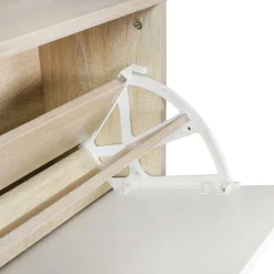 Kleines Flurmöbel Set im Holz Look - Aberdeen (dreiteilig)^Wohnen Discount