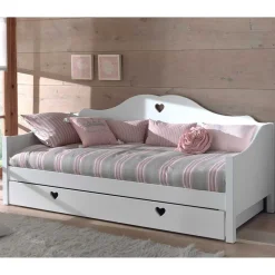 Kojenbett Mädchenbett Grandory in Weiß lackiert^Wohnen Discount