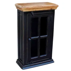 Kolonialstil Badmöbel in Schwarz - Sentiments (fünfteilig)^Wohnen Discount