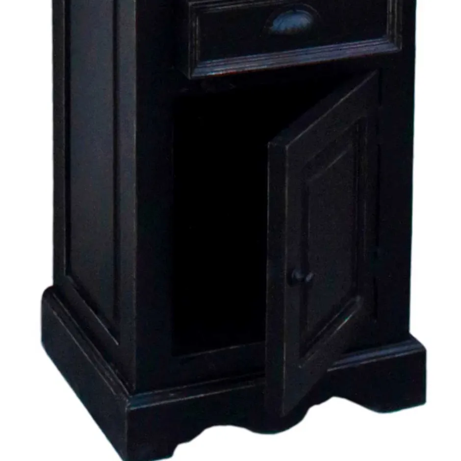 Kolonialstil Badmöbel in Schwarz - Sentiments (fünfteilig)^Wohnen Discount