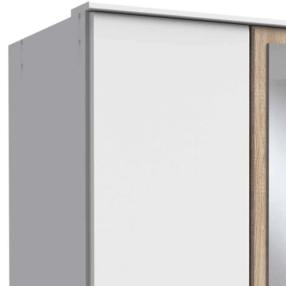 Kombi Kleiderschrank mit Türen & Schubladen - Magdelan^Wohnen