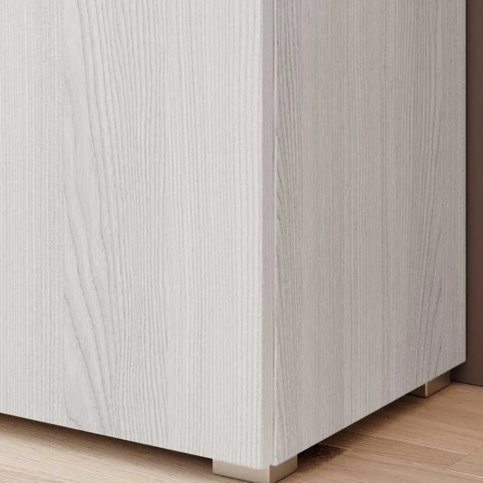Kombi Kommode in Weiß Esche Dekor - Pruducia^Wohnen