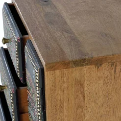 Wohnen Kombi Kommode mit Mandala Malereien Front - Marike