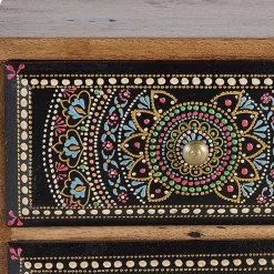 Wohnen Kombi Kommode mit Mandala Malereien Front - Marike