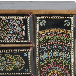 Wohnen Kombi Kommode mit Mandala Malereien Front - Marike