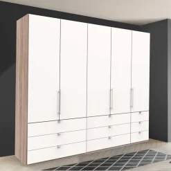 Kombi Schlafzimmerschrank mit neun Schubladen - Vaclyn^Wohnen Clearance