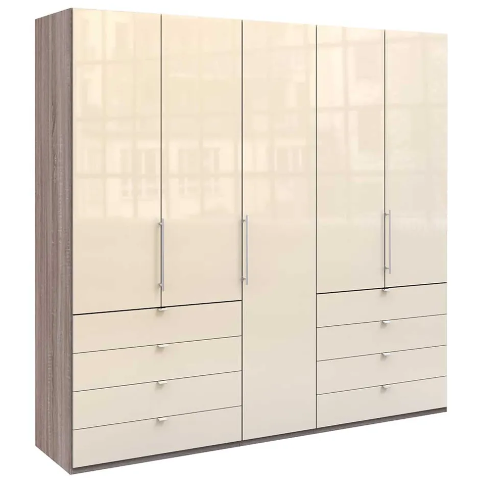 Wohnen Kombi-Kleiderschrank mit acht Schubladen - Champ