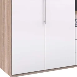 Wohnen Kombi-Kleiderschrank mit Spiegel-Falttür - Bosays II