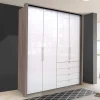 Kombi-Kleiderschrank mit vier Soft Close Schubladen - Empresian^Wohnen Clearance