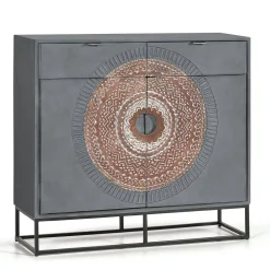 Wohnen Kombi-Kommode - dekorativ mit Mandala - Mesusco