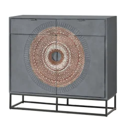 Wohnen Kombi-Kommode - dekorativ mit Mandala - Mesusco