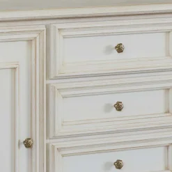 Wohnen Kombi-Kommode in Antikweiß - Vicina