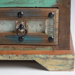 Kombi-Kommode in farbenfrohem Shabby Chic - Kriscov^Wohnen Clearance