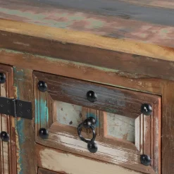 Kombi-Kommode in farbenfrohem Shabby Chic - Kriscov^Wohnen Clearance