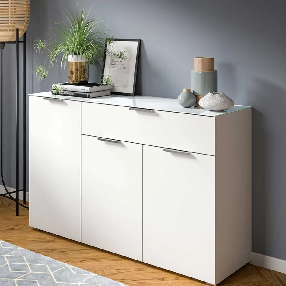 Kombi-Kommode in Weiß - Intiatos^Wohnen Best