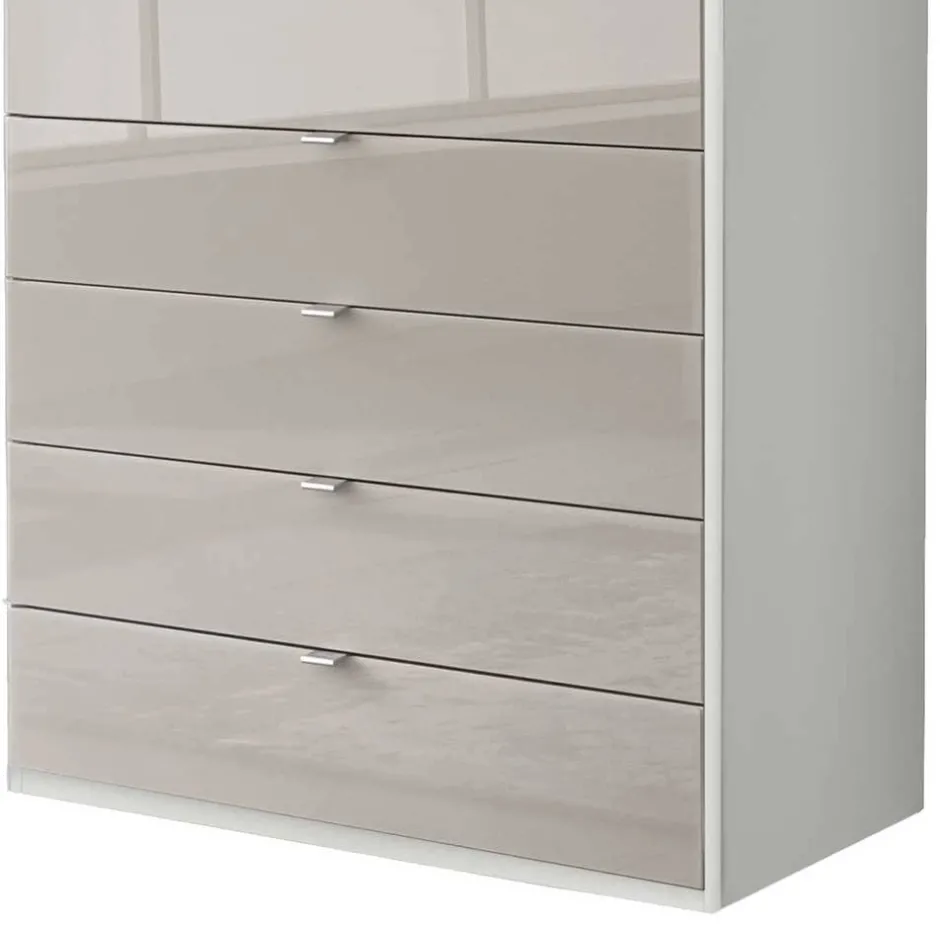 Wohnen Kombi-Schlafzimmerschrank zweifarbig - Pascan